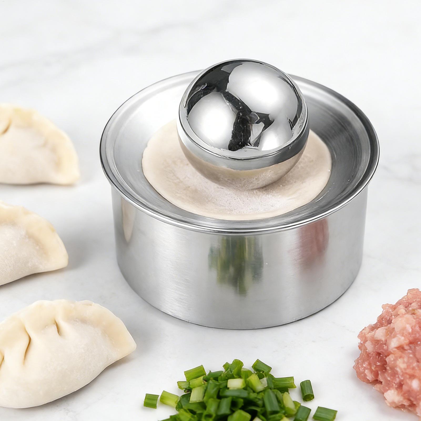 Gyoza Dumpling Maker - Manuelle Teigpresse für Dumplings, Teigblattformer für