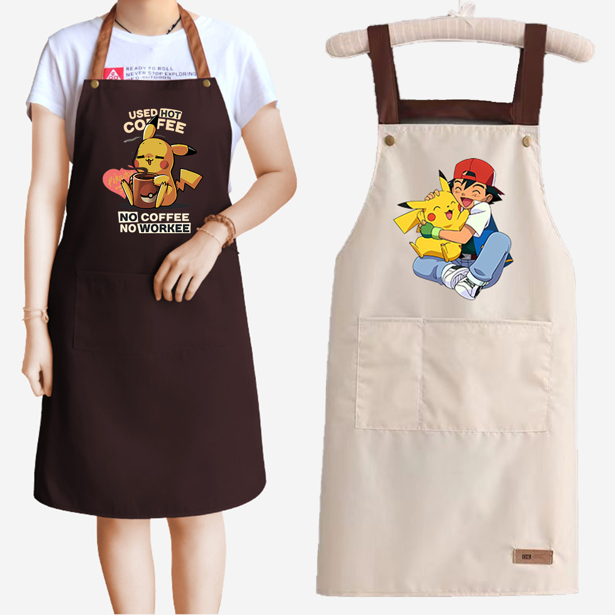 Home Cooking Services - Anime Pokémon Kochschürze für Damen und