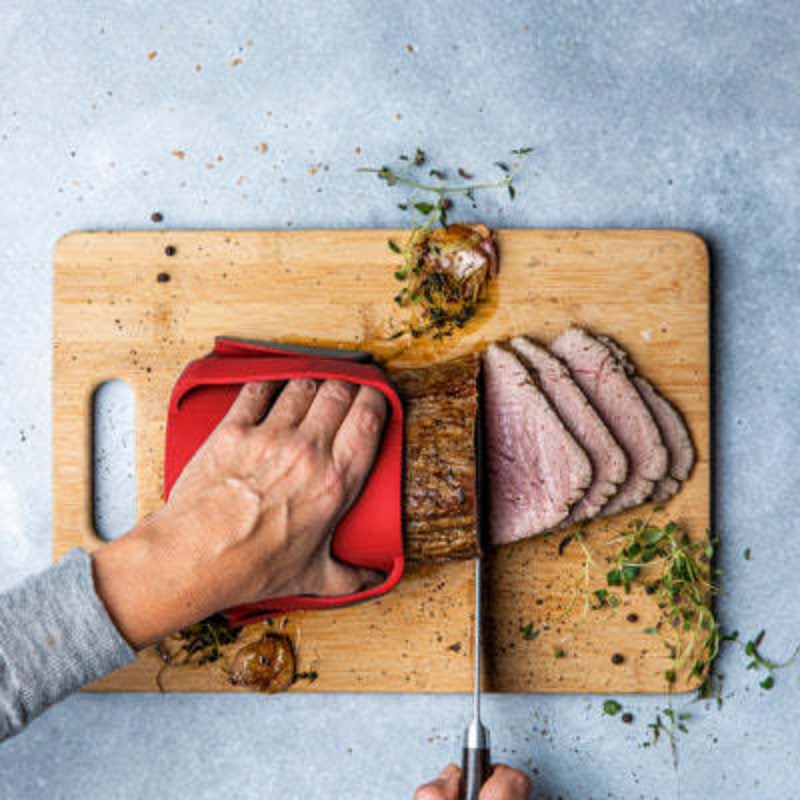 Home Cooking In - Silikon-Ofenhandschuhe für den Hausgebrauch, hitzebeständig, rutschfeste