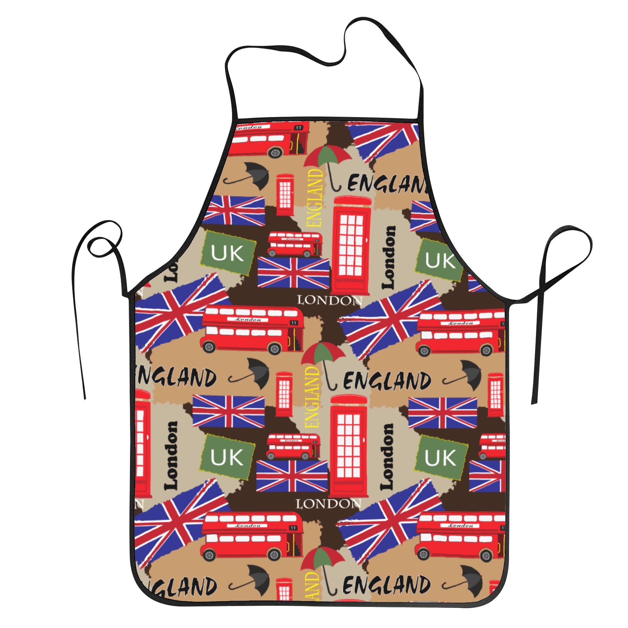 Uk Home Cooking - Uk London British Symbols Küchenschürzen aus