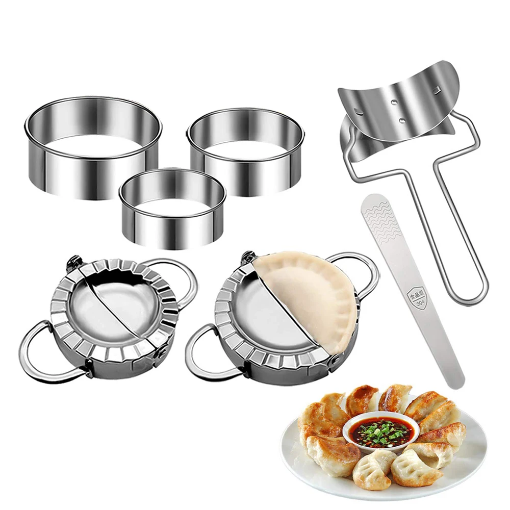 Gyoza Dumpling Maker - Edelstahl Knödel Form Knödel Maker Ravioli