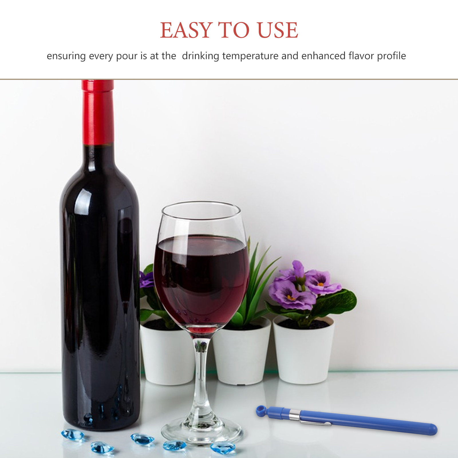 Glas-Weinthermometer, leicht a – Home Cooking In Bewertung und Preis