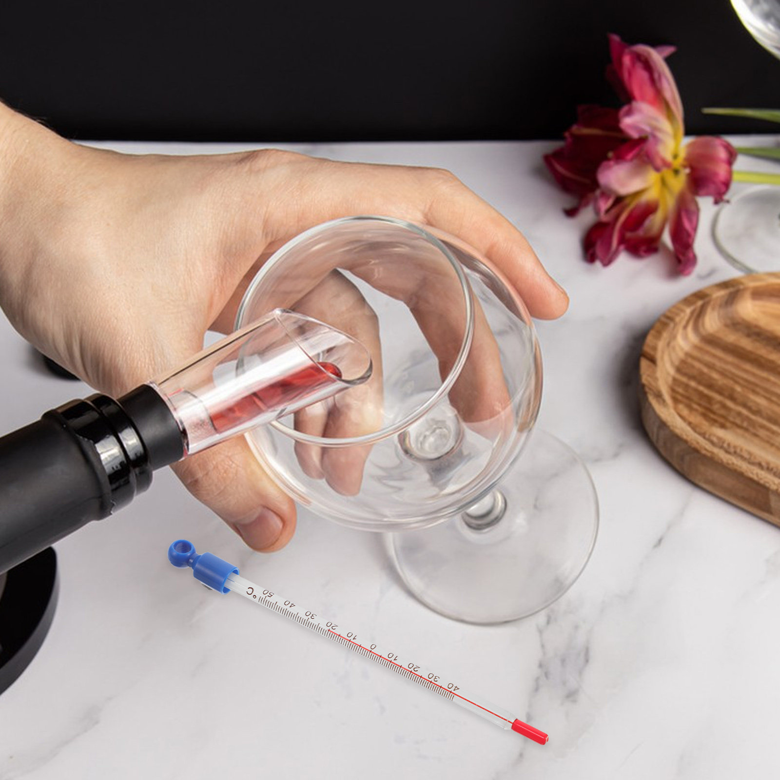 Glas-Weinthermometer, leicht a – Home Cooking In Bewertung und Preis
