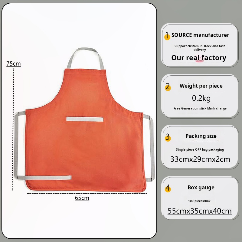Verstellbare Canvas-Schürze mi – Home Cooking Service Bewertung und Preis