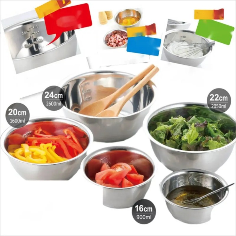 Edelstahl-Rührschüsseln, tragb – Home Cooking In Bewertung und Preis