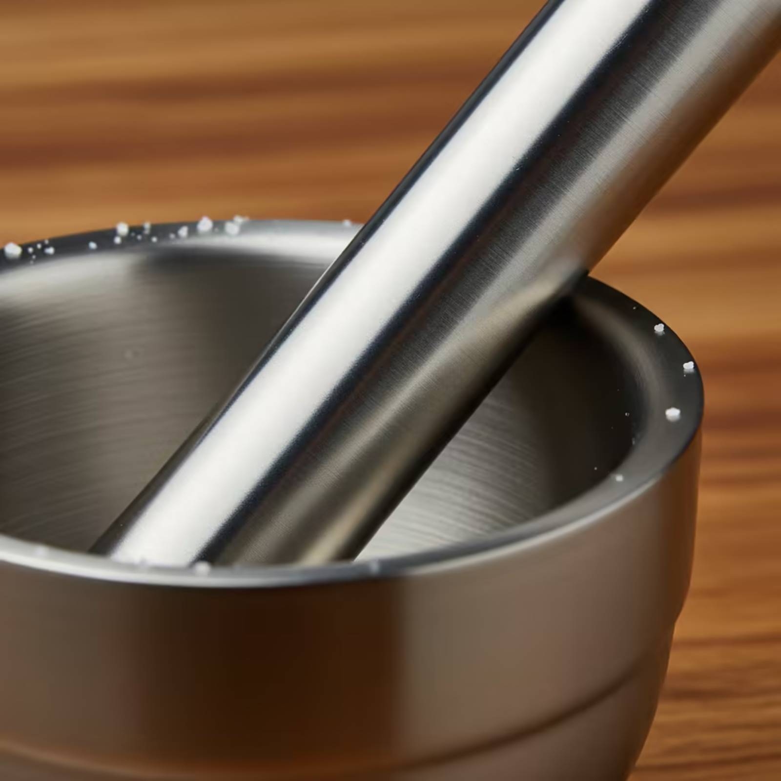 Mörser und Stößel mit Deckel,  – Home Cooking In Bewertung und Preis